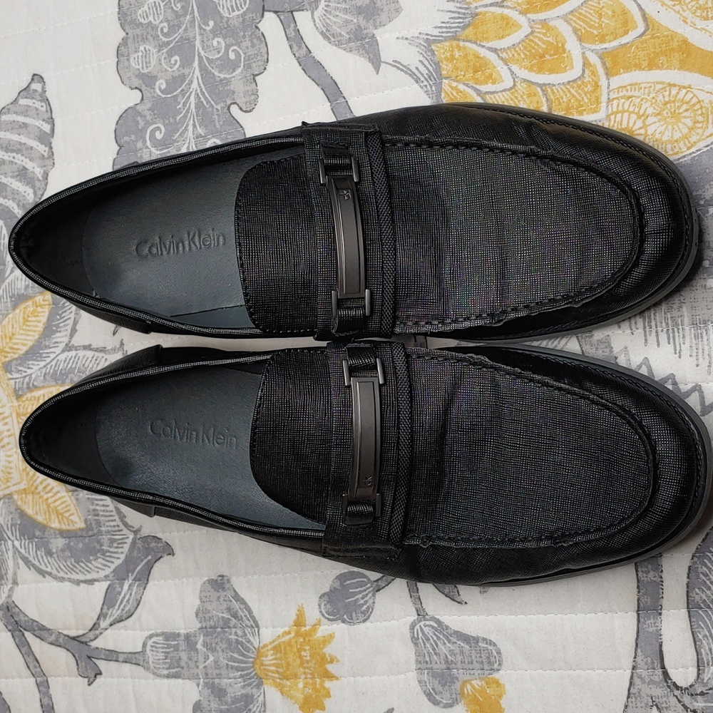 Calvin Klein Black Dress Loafers